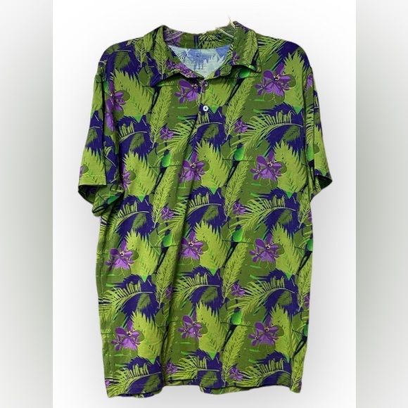 Mens Bogey Is Life Colorful Golf Polo - Picture 1 of 5